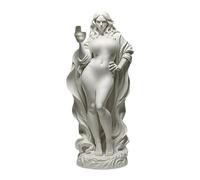 Generico Goddess Statue Decor, Resin Aesthetic Desktop Sculpture Ornament with Elegant Artistic Design for Offices Library Living Room Bathroom Indoor Outdoor Desk Display Cabinets Meditation