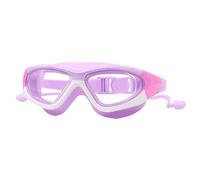Generico Goggles per bambini, occhiali da bagno per bambini, Goggle anti-UV impermeabili senza perdite, Vista ampia comode occhiali da nuoto in silicone per ragazze di età compresa tra 8 e 12 anni