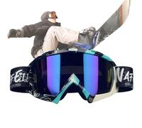 Generico Goggles Per Uomini Per Uomini - Occhiali Da Neve Assorbono I Raggi UV | Occhiali Multiuso E Durabble Riutilizzabili Occhiali Da Snowboard Esterna Design Migliorato Per La Guida Sport