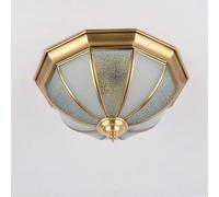 Generico Gold Ceiling Lighting Ceiling Lamp with Frosted Glass Modern Ceiling Lights for Kitchen Hallway Living Room Bedroom(4*E27)