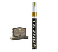 Generico Gold Ink Marker, Quick Dry Paint Pen, Permanent with High Visibility Coating System, Compact Multi Writing Tool, Finish Marking Set, DIY Art for Wood and Canvas Use