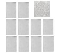 Generico Gold Leaf Sheets - 10 Pieces Aluminum Foil Golden Sheet, Gilding Gold Paper, Transfer Leaf, Easy Cut Craft Foil | For Flower Nail Painting Wedding Home, Gift Wrapping, DIY Card Making