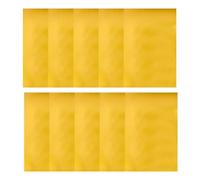 Generico Gold Leaf Sheets - 10pcs Aluminum Foil Golden Sheet Gilding Gold Paper 30x40CM Embossed Craft Foil For DIY Art Painting Carving Framing Decoration