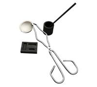 Generico Gold Melting Kit for Beginners | Graphite, 5-Piece Set | Crucible, Mold, Tongs Included | Torch Casting Equipment for Silver, Jewelry, Home Smelting