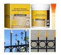 Generico Gold Paint For Metal Weather Resistant Multi Finish