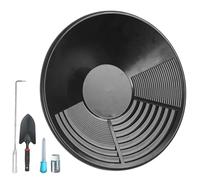 Generico Gold Panning Kit - Manual Sifting Tool | Gold Pans for Beginners And Enthusiasts, Hobbyists Outdoor River with Stream Beach Wilderness, Prospecting Equipment Set