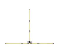 Generico Golf Alignment Sticks, Adjustable Swing Rod Trainer, Sturdy Golf Practice Sticks Swing, Chipping And Hitting Accuracy, Portable Training Aids for Golfers, for Indoor Backyard Home Practice