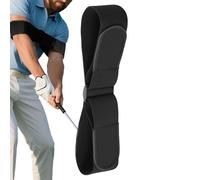 Generico Golf Arm Band - Swing Training Support Strap | Elastic Compression Fabric with Adjustable Fastener Design, Motion Guidance Accessory, Assistance Gear for Golf Practice