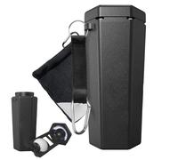 Generico Golf Ball Cleaner - Portable Washer Device | Pocket Scrubber Tool With Microfiber Towel, Compact Cleaning Accessory For Course Practice Driving Range Equipment Gift Idea Men Women