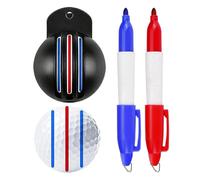 Generico Golf Ball Stencil,UV Resistant Portable | Golf Ball Alignment Marking Tool - for Men Women Beginner Player Outdoor Gym Club Course Green Sports Exercise