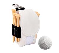 Generico Golf Ball Waist Bag 1.77x3.35x0.39 Inches | Small Pouch Bag for Golf Balls Tees with Belt Clip,Portable with Safe Lock for GolfBalls