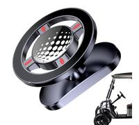 Generico Golf Cart Phone Mount - Golf Cart Cell Phone Cradle, Shockproof And Vibration Proof Phones Holder, 360 Degree Rotatable And Portable Alloy Stand For Travel Gym Home Outdoor Club Men Women
