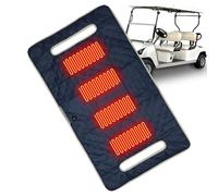 Generico Golf Cart Seat Covers - Waterproof Towel Soft | All-Weather Comfort Solution Heated Golf Cart Seat Cover | Custom Comfort For Keeps Warm Clean Sports Outdoor Car Chair Office Men Women