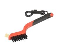 Generico Golf Cleaning Brush - Double Sided Multi Purpose Compact Tool, Durable Scrub Kit, Ergonomic Grip Design, Portable Club Care Solution | Men Women Beginners Enthusiasts Training Course