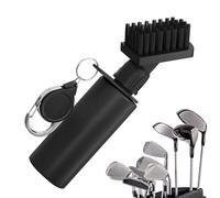 Generico Golf Club Brush - Heavy Duty Nylon Bristle Cleaner with Clip Tool