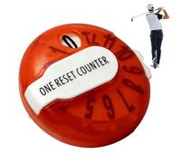 Generico Golf Counter - ABS, Portable Golfing Accessories,One-Turn Zero Reset | Long-Lasting,Score Keeper Golf Counters for Women for Training Game Outdoor Backyard Driving Range Men Women Golfer