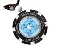 Generico Golf Green Reader | Double-Sided Bubble Level Ball Marker