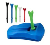 Generico Golf Mat Tees, V3 Swing Trainer, Turf Tee Insert, Practice Aid Device, for Male Golfers Adults Backyard Park Driving Range Garden Clubs Home Tournament Training Shot Consistency