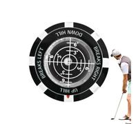 Generico Golf Putting Tool | Tragbarer Ballmarker 4 X 4 X 0,5 Cm