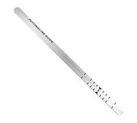 Generico Golf Ruler, Green Alignment, Stroke Consistency Distance Control Instant Feedback PRO Training Sturdy Rail Portable Tool, Putting Ruler for Home, Hotel, Golf Course, And Practice