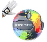 Generico Golf Score Counter | Golf Stroke Counter Clicker | Reset Clip for Gloves- Ģolf Stroke Çounter Up To 12 Shots with Touch Reset for Scoring Keeper Putting Green Driving Range Backyard