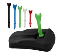 Generico Golf Simulator Tees, Hinged Training System, Artificial Turf Stand, Practice Swing Aid, for Husbands Fathers Boyfriends Golfers Backyard Park Driving Range Garden Clubs Home Tournament Skill