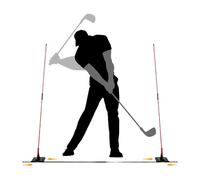 Generico Golf Sticks, Directional Aiming Rods, Putting Green Training System, Full Swing Path Corrector, Practice Equipment for all Skill Levels, Improves And, Precision Aiming Tool