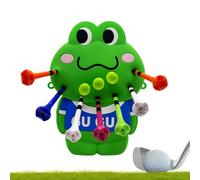 Generico Golf Tee Bag Pouch, Golf Tee Pouch, Organization Holder Frog,| Cute Organizer Ball Storage Holder for Women Golfers Training Practice Golfing Accessories