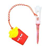 Generico Golf Tee Hanger, Cartoon Ring Clip, Food Style Accessory, 3.27inches, Anti Lost Design, Lightweight Durable Build, Fun Practice Gift for Men Women Kids Beginners Professionals