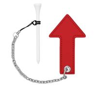 Generico Golf Tees, Angled Ball Supports, Training Pegs, Lightweight | Durable Golf Training Accessories | Low resistence Golf Tee Set, Practice Equipment for Driving Range Backyard Course
