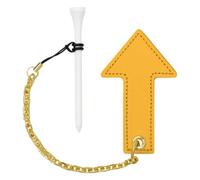 Generico Golf Tees, Angled Ball Supports, Training Pegs, Lightweight | Durable Golf Training Accessories | Low resistence Golf Tee Set, Practice Equipment for Driving Range Backyard Course