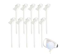 Generico Golf Tees, Ball Holder, Flight Path Par Tee Set, 3.1.4 inch 10 Piece Pack Designed for Stability, Reduced Friction, And Longer Distance with Irons & Hybrids, Sports Accessories