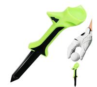 Generico Golf Tees, Tilted Golf Training Tees, 3.27x0.98x0.79 Inches Accuracy Enhancer Tool, Tapered Base Swing Aid, 10 Degree Angle Pack, Ideal for Beginners, Driving Ranges, Practice Lessons Use