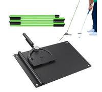 Generico Golf Training Aid for Swing Plane - 180 Degree Adjustable Metal Alignment Stick Holder & Indicator System, Precision Aiming Tool for Home & Range | Durable Golf Accessories for Men And Women
