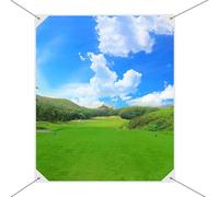 Generico Golf Training Aid - Portable Foldable Trainer | Golf Practice Trainer with Adjustable Swing Alignment, Lightweight Training Device for Home School Course Backyard Indoor Outdoor