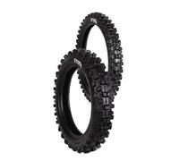 Generico Gomme copertoni 90/100-16 - 51M con 70/100-19 - 42N per mini cross