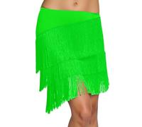 Generico Gonna Frangiata Di Paillettes Di Carnevale Donna Costume, Gonna Di Vita Regolabile Di Danza Latina Per Festa Danza Evento Festivi Performance Di Scena Nachtclub