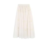 Generico Gonne Invernali Donna, Minigonna Donna Lunga Autunnale Maillard da Elegante A Vita Alta per Cocktail Party Svasata A Trapezio Midi