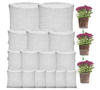 Generico Gopher Baskets - 15-Piece Stainless Steel with Mesh Root Guard Set, Protects Plants Trees Burrowing, Garden Vegetables And Outdoor Landscaping, Heavy-Duty Rust-Resistant Wire Mesh Design