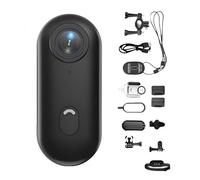 Generico Gosnap - Go Snap Camera,Wearable Mini Gosnap Body Camera with 360° Rotation Spring Clip,HD 1080p/4k Gosnap,for Cycling,Travel,Pets (Black,4K)
