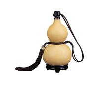 Generico Gourd Water Bottle, Medieval Wine Flagon, Natural Style Canteen, Decorative Tassel Accent, Sealed Stopper Design, Small Size, Made of Natural Gourds, 500ml 1l Capacity