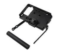 Generico GPS Shockproof Supporto Supporto Adattatore Per Navigatore/smartphone Da Moto Per Versys 1000, Di Espansione Rimovibile, Accessori(Nero 2)