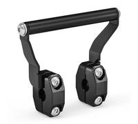 Generico GPS Shockproof Supporto Supporto Per Navigatore Moto Per Aprilia Tuareg 660 2022 2023 2024 Piastra Trasversale Adattatore Di Estensione Per Montaggio Sul Manubrio(Nero)