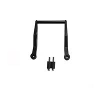 Generico GPS Shockproof Supporto Supporto Per Piastra Di Navigazione GPS Per Moto Per BMW R1300GS 2023 2024 2025, Per Telefono Con Prolunga Per Forcella(Nero,12 mm)