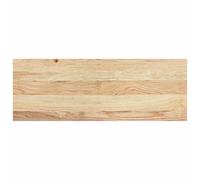 Generico Gradini 2 pz 70x25x2 cm in Rovere Massello Non Trattato,Marrone,6.2kg,3283772