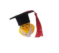 Generico Graduation Ducks Mini - Duck Car Dashboard Decor | Adorable Graduations Ducks With Graduations Hat For Graduation Party Decoration, Holiday