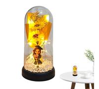 Generico Graduation LED Light - Acrylic Wood Composite Compact Size | Artistic Illumination Ornament | Artificial Sunflower LED Lamp Decorative For Bedroom Study Apartment Dorm Bookshelf University