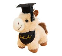 Generico Graduation Plush Toy, Graduation Cap Stuffed Animal | Commemorative Gift Soft Season Keepsake Doll For Students Men Women Celebration Ceremony Use Gift Idea