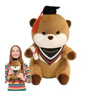 Generico Graduation Stuffed Animal, Cute Otters Throw Pillow, Realistic Graduation Stuffed Animal with Hat and Diploma for Room Decor, Birthday Party, Valentines Christmas