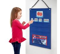 Genérico Grafica Tasca Per Aula: Grafica Riutilizzabile Impermeabile, Grafica Per Costruire Preghiere | Giocattolo Educativo Con Grafica Tasca Con 36 Carte Palab